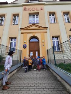 Prohlídka Základní školy Chlumín a pozvání k zápisu do 1. třídy
